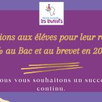Réussite bac brevet 2023 b